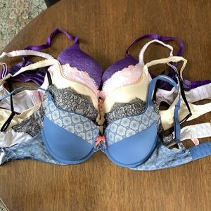 Lot of Victoria’s Secret Push-up Bras